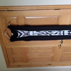 One world long dress size M.